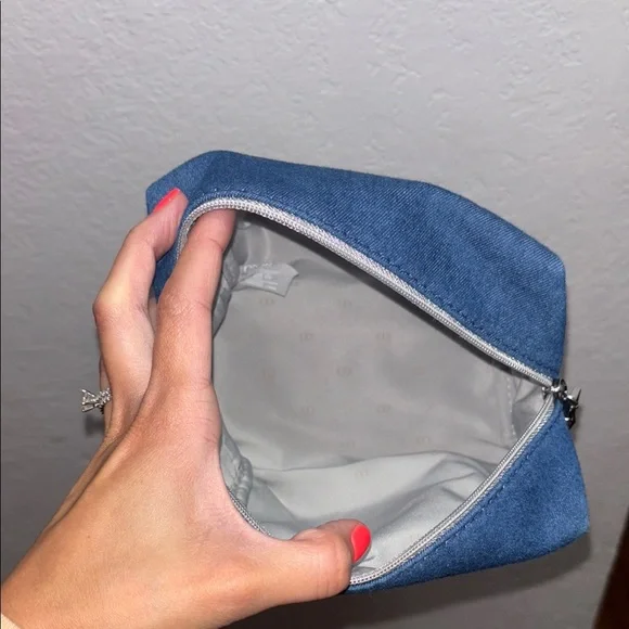 Dior Denim Blue Pouch - Picture 7 of 8